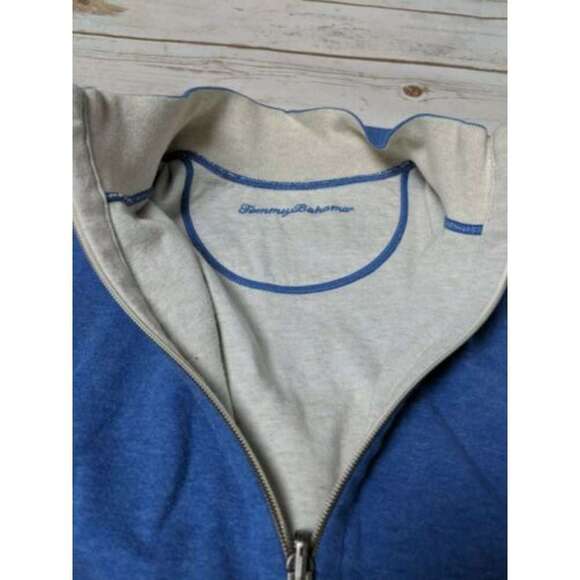 Tommy Bahama Pullover Partial Zip Sweatshirt - Picture 3 of 8